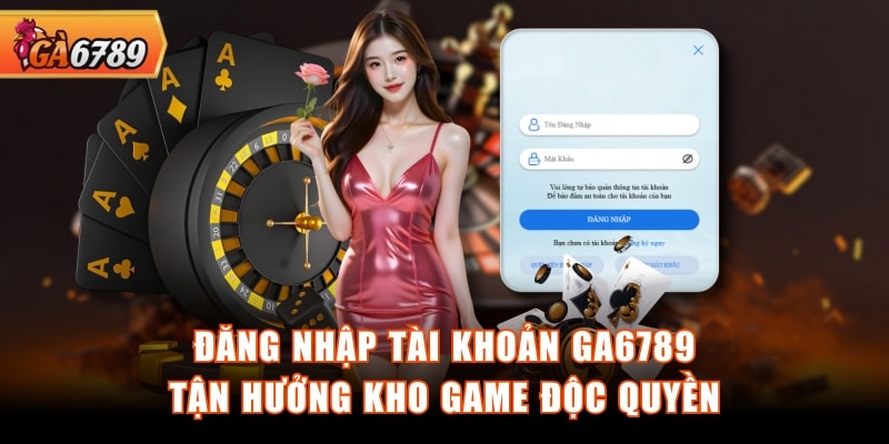 Đăng nhập tài khoản GA6789 tận hưởng kho game độc quyền Đăng nhập tài khoản GA6789 tận hưởng kho game độc quyền