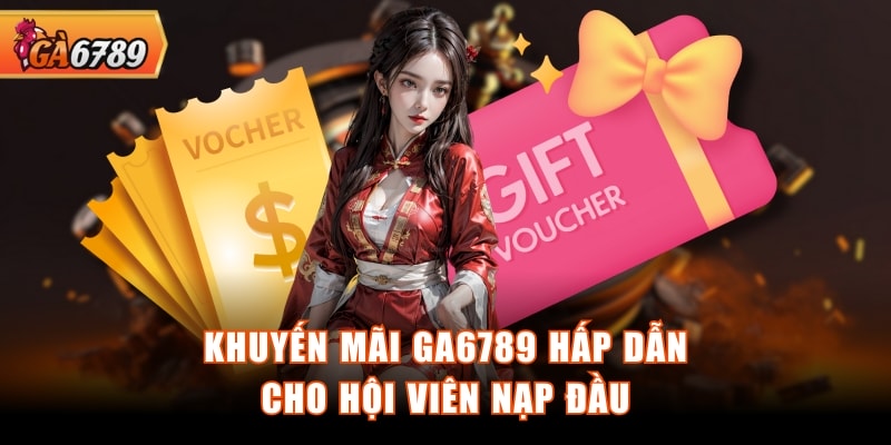 Khuyến mãi GA6789 hấp dẫn cho hội viên nạp đầu Khuyến mãi GA6789 hấp dẫn cho hội viên nạp đầu