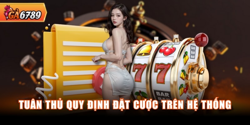 Tuân thủ quy định đặt cược trên hệ thống Tuân thủ quy định đặt cược trên hệ thống